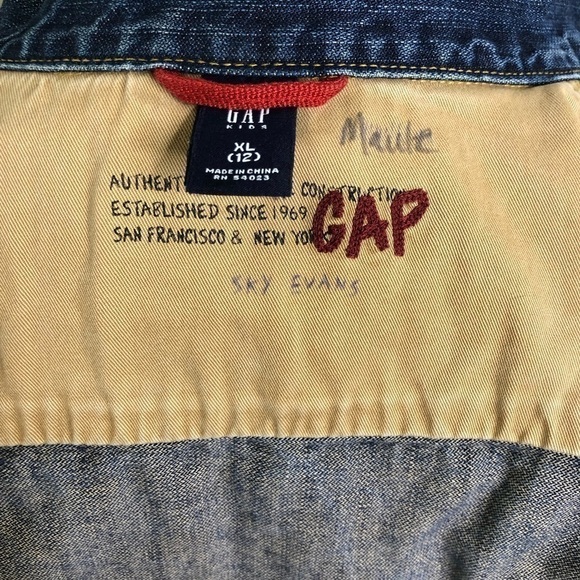 Gap Y2K Kids Jean Jacket - Picture 9 of 9